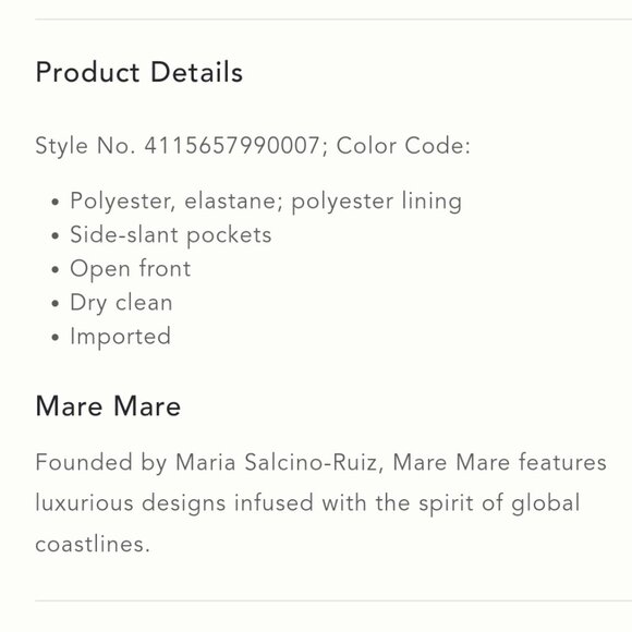 Anthropologie x Mare Mare Sequin Duster - Picture 2 of 9